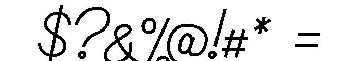 Rakoola Font OTHER CHARS