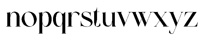 Ralien Font LOWERCASE