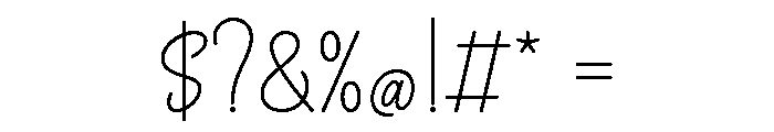 Rallysa Font OTHER CHARS