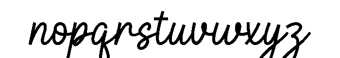 Ralytha Font LOWERCASE