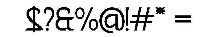 Ramadaniya Regular Font OTHER CHARS