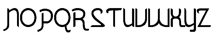 Ramadaniya Regular Font UPPERCASE