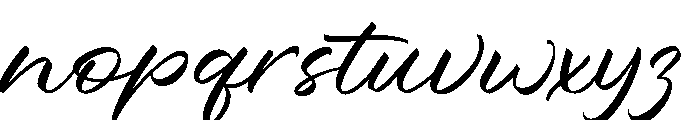 Ramashynta Font LOWERCASE