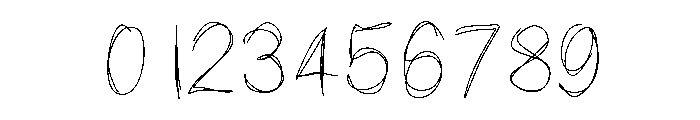 Rambler Notes Medium Font OTHER CHARS