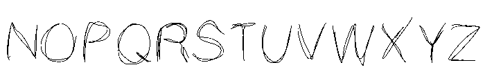 Rambler Notes Medium Font UPPERCASE