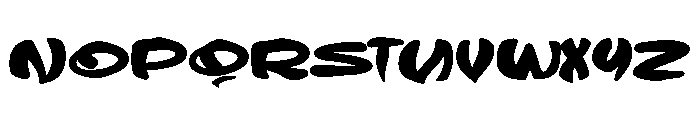 Ramen Curry Font UPPERCASE