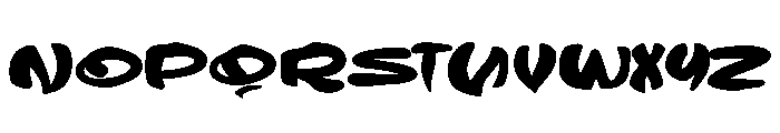 Ramen Curry Font LOWERCASE