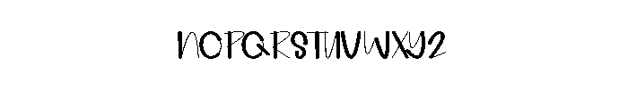 Ramen Dumpling Font UPPERCASE