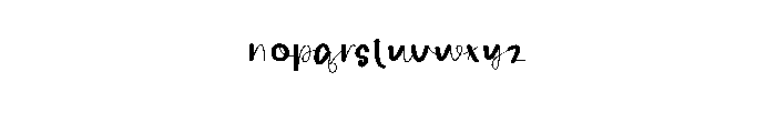 Ramen Dumpling Font LOWERCASE
