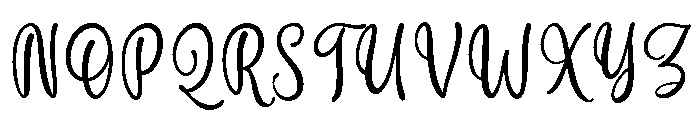 Ramesthi Regular Font UPPERCASE