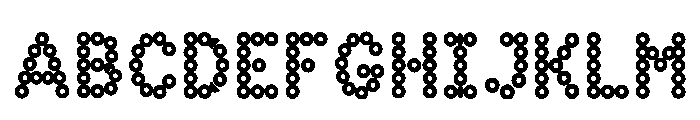 Rami Regular Font UPPERCASE