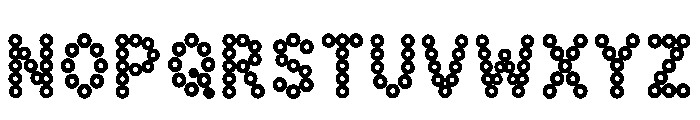 Rami Regular Font UPPERCASE