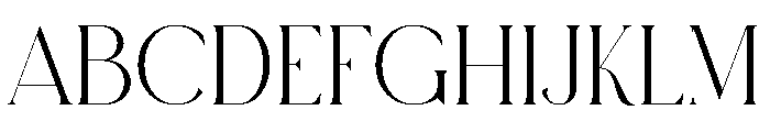 Ramick Font UPPERCASE
