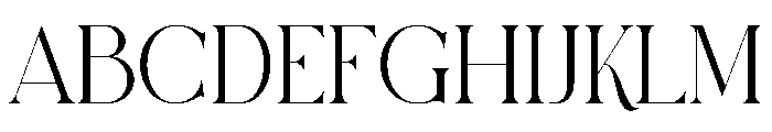 Ramide Font UPPERCASE