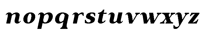 Ramile Italic Font LOWERCASE