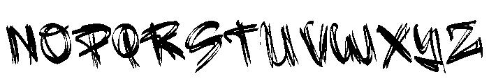 Ramone Disorder Font UPPERCASE