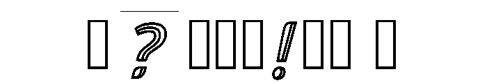 Ramph Regular Font OTHER CHARS