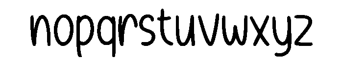 Ramping Tall Regular Font LOWERCASE