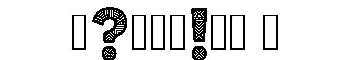 Ramps Regular Font OTHER CHARS