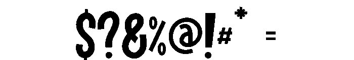 Ramveno Font OTHER CHARS