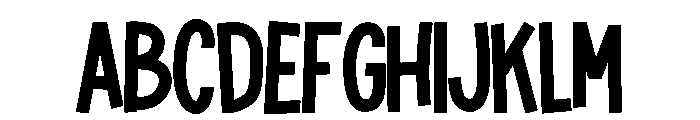 Ramveno Font UPPERCASE