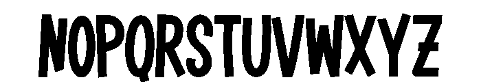 Ramveno Font LOWERCASE