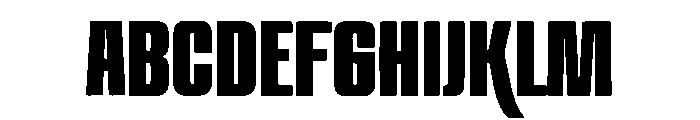 Ramvor Font UPPERCASE