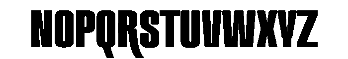 Ramvor Font UPPERCASE