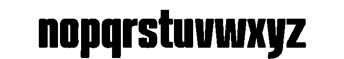 Ramvor Font LOWERCASE