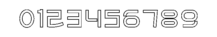 Ramyeon Street Outline Font OTHER CHARS