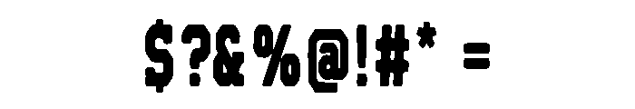 Ranchborne Font OTHER CHARS