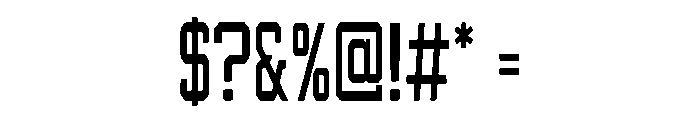 Rancher Capital Font OTHER CHARS