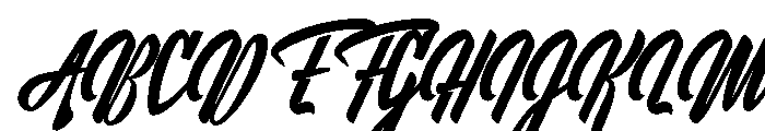 Rand-Regular Font UPPERCASE
