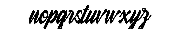 Rand-Regular Font LOWERCASE