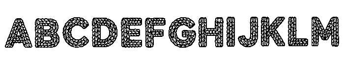 Randall Regular Font UPPERCASE