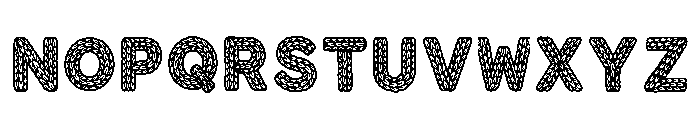 Randall Regular Font LOWERCASE