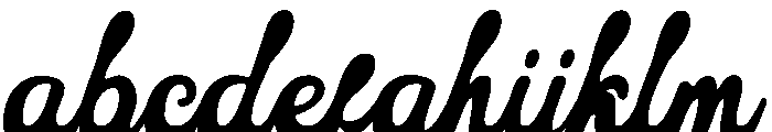 Randel Billineta Regular FONT