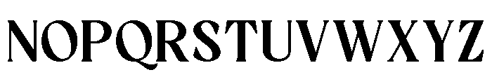 Randeta Olindra Bold Font UPPERCASE