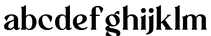 Randeta Olindra Bold FONT