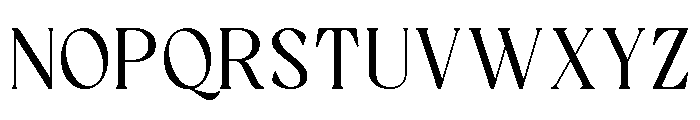 Randeta Olindra Regular Font UPPERCASE