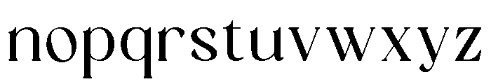 Randeta Olindra Regular Font LOWERCASE