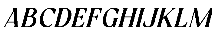 Randeta Olindra SemBd Ita Font UPPERCASE