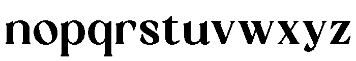 RandetaOlindra-Bold Font LOWERCASE