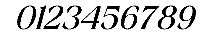 RandetaOlindra-MediumItalic Font OTHER CHARS