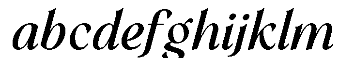 RandetaOlindra-MediumItalic FONT