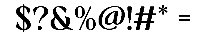 RandetaOlindra-SemiBold Font OTHER CHARS