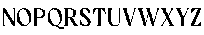 RandetaOlindra-SemiBold Font UPPERCASE