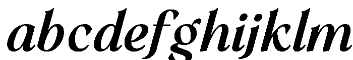 RandetaOlindra-SemiBoldItalic FONT