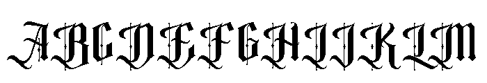 Randuel Font UPPERCASE