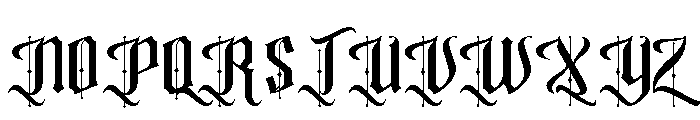 Randuel Font UPPERCASE